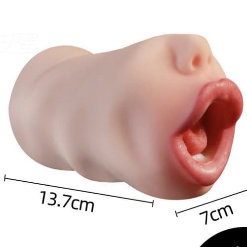 Miệng giả silicon có lưỡi Oral Sex JB Nhật mềm mịn đàn hồi thật phê