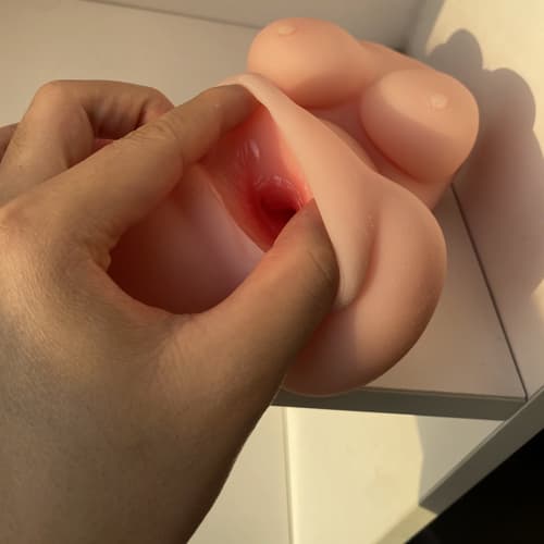 Búp bê tình dục silicon Baile mềm mịn an toàn 2 lỗ âm đạo hậu môn