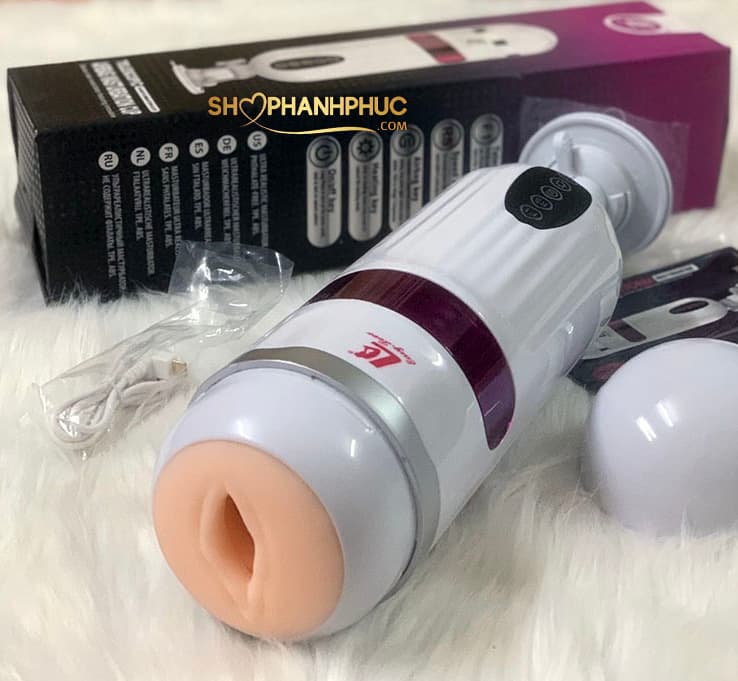 SnowStorm Heated Suction Wall-Mount Auto Pussy Vibrator