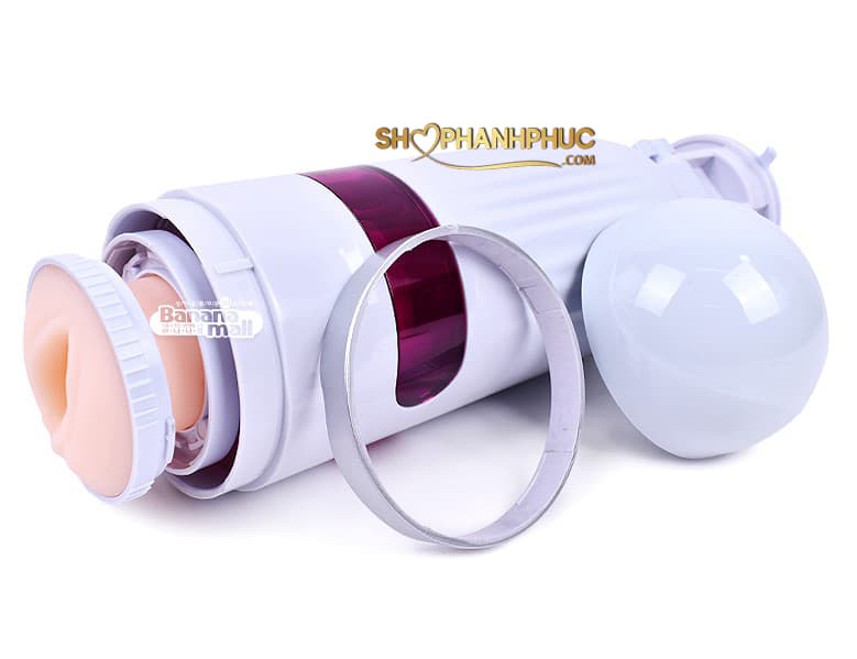 Âm Đạo Giả SnowStorm Tự Động Sưởi Ấm Rung Thụt Co Bóp