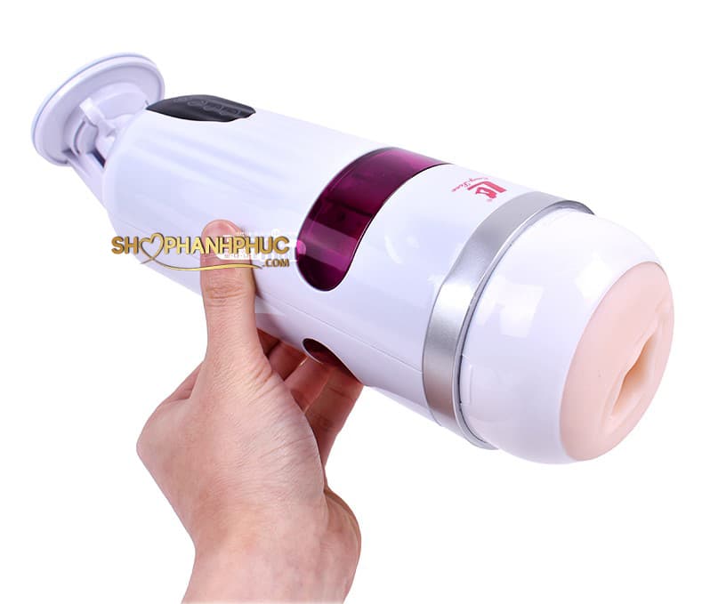 SnowStorm Heated Suction Wall-Mount Auto Pussy Vibrator