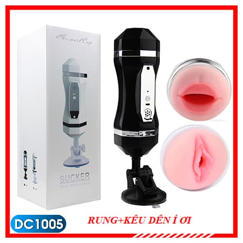 Âm đạo giả hai đầu Snail Cup Nhật Bản có loa rung 30 tần số 