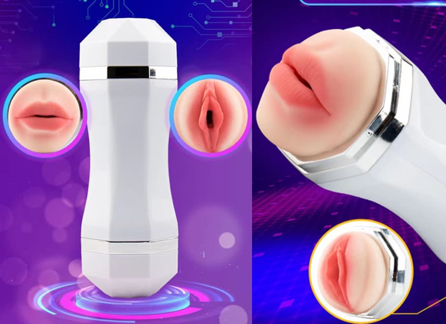 Âm đạo giả hai đầu Snail Cup SHP02 Nhật bú mút chân thực