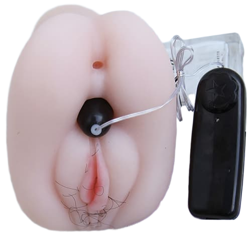 Âm đạo giả có lông Silicone Dream Sweet Heart 30 cấp độ rung 