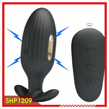 Máy rung xung điện Prettylove Kelly silicon rung lắc mạnh tăng khoái cảm