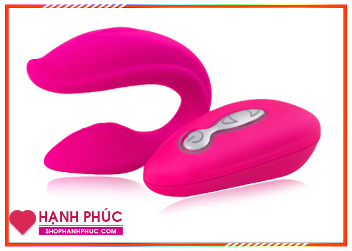 Máy Rung 2 Đầu WoYes SHP871 Hồng Công Nghệ Nhật Bản Kích Thích Tối Đa