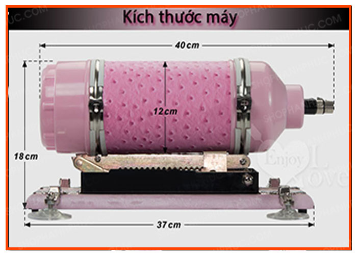 Máy Súng Tự Động Hạng Nặng SHP559 - Đồ Chơi Người Lớn Cao Cấp