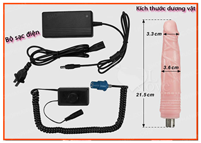 Máy Súng Tự Động Hạng Nặng SHP559 - Đồ Chơi Người Lớn Cao Cấp