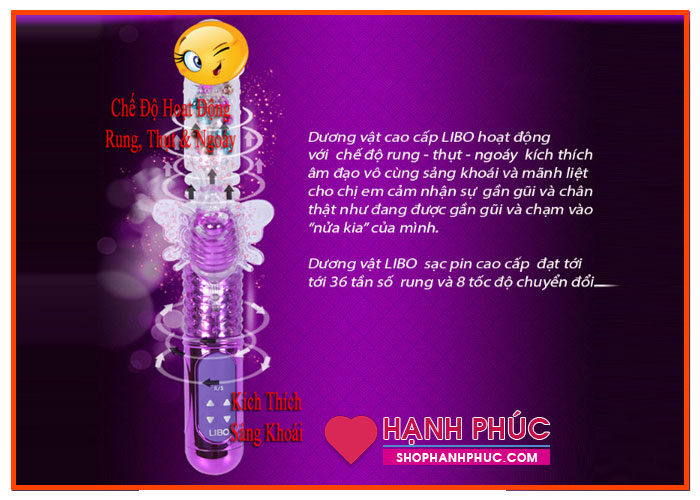 Libo SHP812 - Đồ Chơi Tình Dục Nữ Thẩm Du Cực Phê Hấp Dẫn