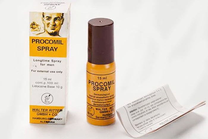 Thuốc xịt Procomil Đức kéo dài quan hệ chính hãng hiệu quả
