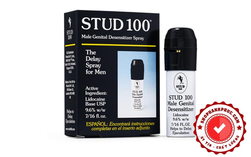 Chai xịt Stud 100 kéo dài thời gian yêu tốt nhất công nghệ mới