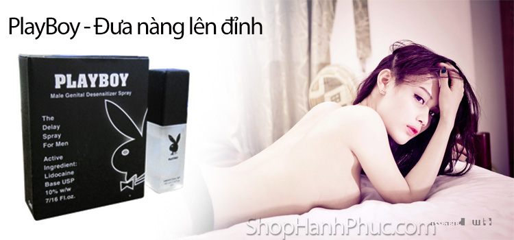 Chai xịt kéo dài quan hệ PlayBoy hàng chính hãng bảo mật cao Chai xịt kéo dài quan hệ PlayBoy hàng chính hãng bảo mật cao