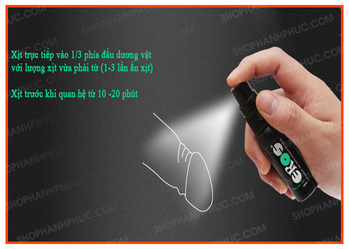 Chai Xịt Eros ProLong 101 Hỗ Trợ Nam Giới Yêu Lâu Hơn SHP714