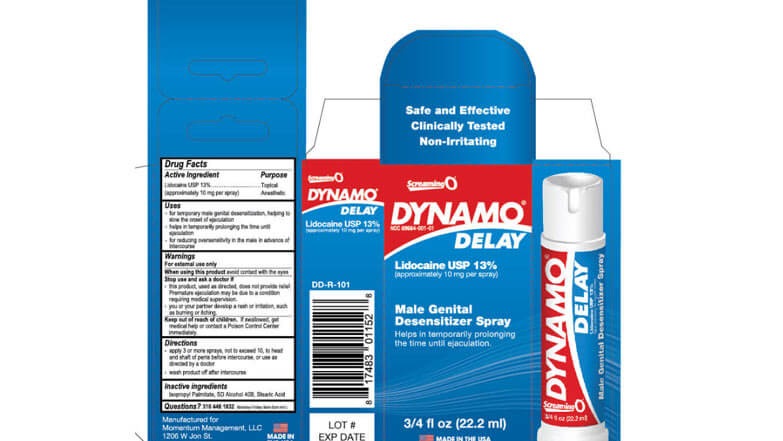 Chai Xịt Dynamo USA SHP712 Kéo Dài Quan Hệ Tăng Cường Hiệu Quả