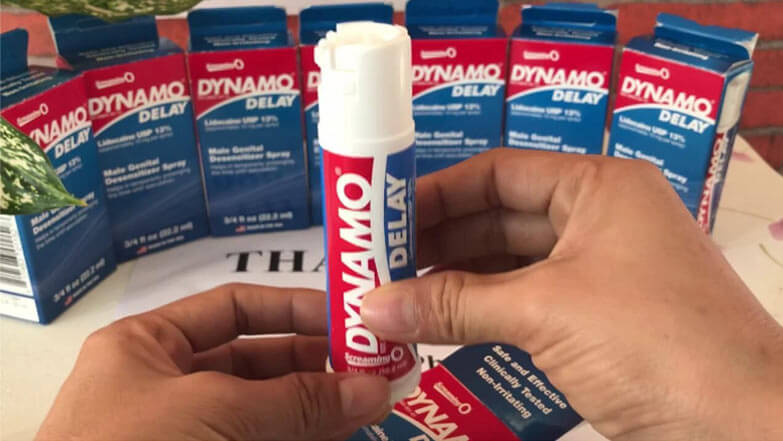 Chai xịt Dynamo USA kéo dài thời gian quan hệ hiệu quả an toàn