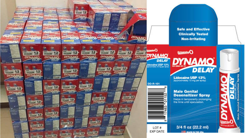 Chai xịt Dynamo USA kéo dài thời gian quan hệ hiệu quả an toàn