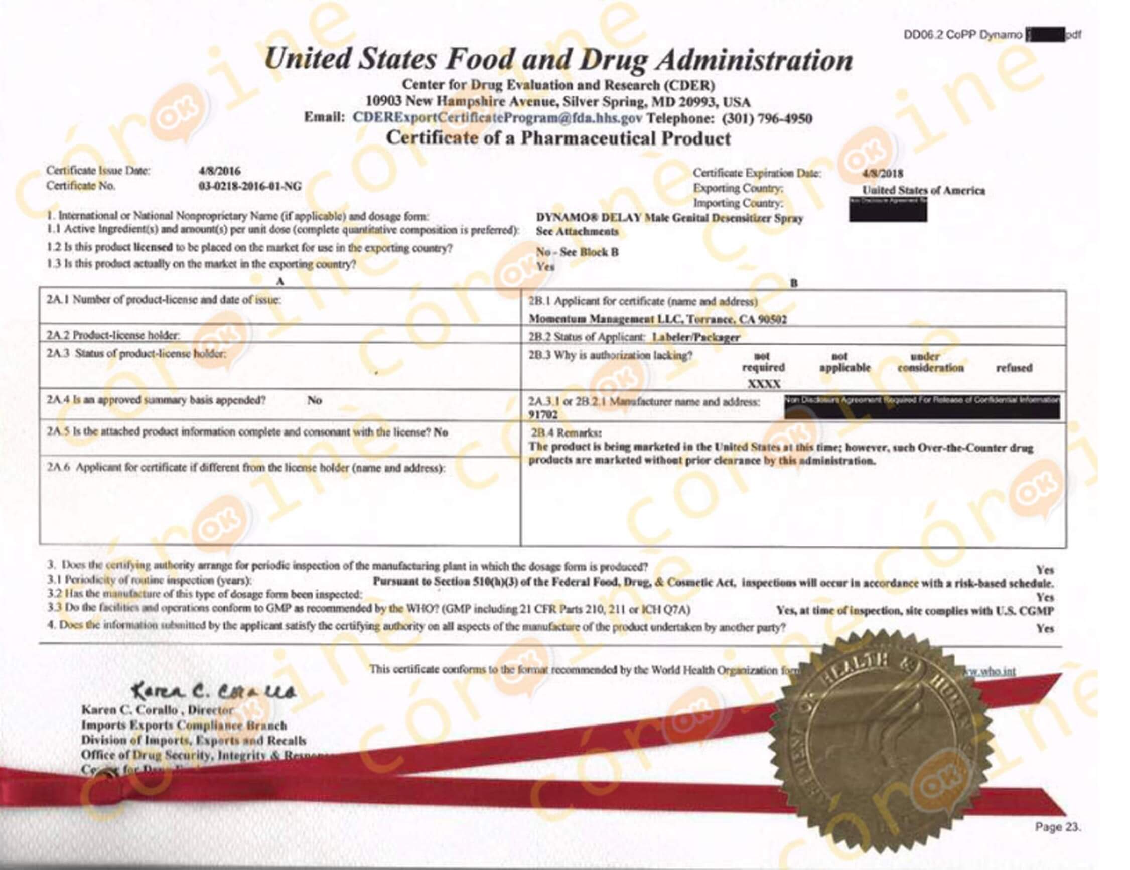 Chai xịt Dynamo USA kéo dài thời gian quan hệ hiệu quả an toàn