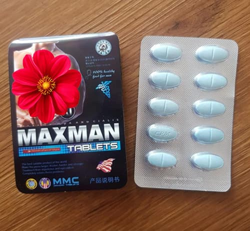 Thuốc Cường Dương Maxman Nam Giới Kéo Dài Cương Bền Chính Hãng Mỹ 