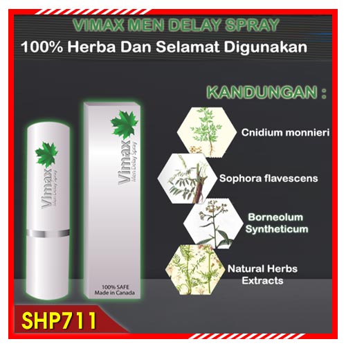 Chai xịt Vimax men delay spray kéo dài quan hệ hiệu quả bảo hành 1 năm 