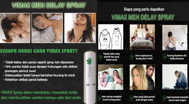 Chai Xịt Vimax Men Delay Spray Kéo Dài Quan Hệ An Toàn, Hàng Chính Hãng