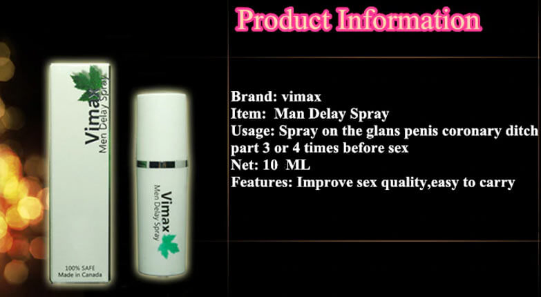 Chai Xịt Vimax Men Delay Spray Kéo Dài Quan Hệ An Toàn, Hàng Chính Hãng