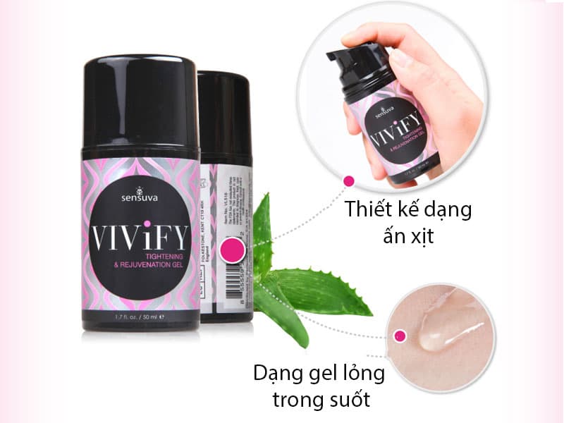Mua Sensuva ViviFy 50ml - Kem Bôi Trơn Se Khít Âm Đạo USA