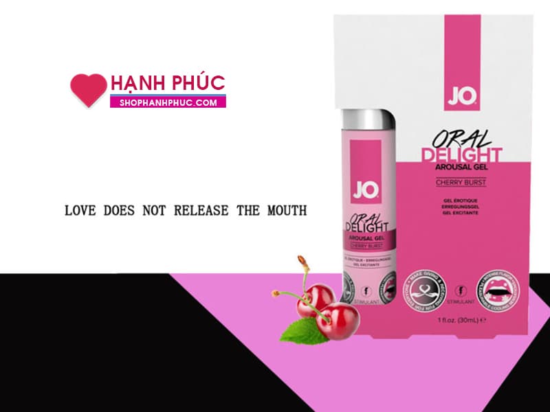 Gel JO Oral Hương Thơm Tăng Khoái Cảm Oral Sex Hỗ Trợ Tận Tình