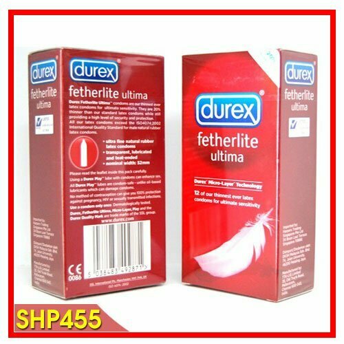 Bao cao su siêu mỏng Durex Fetherlite Ultima an toàn uy tín 