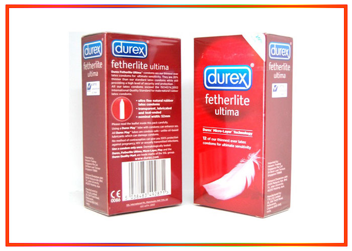 Bao cao su Durex siêu mỏng Fetherlite Ultima hàng chính hãng, an toàn tuyệt đối