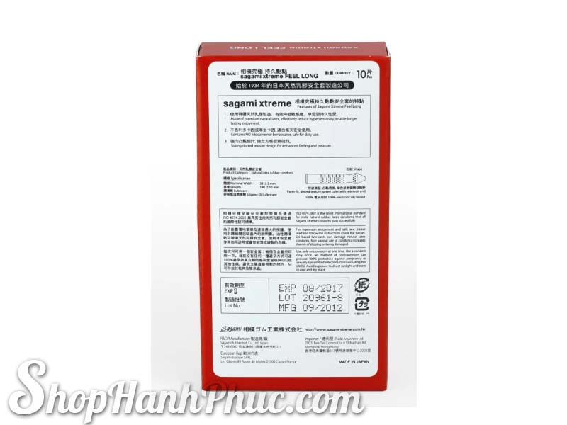 Bao cao su siêu mỏng Sagami Xtreme Super Thin nhập Nhật Bao cao su siêu mỏng Sagami Xtreme Super Thin nhập Nhật