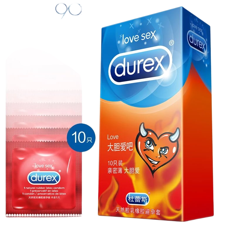 Bao Cao Su Siêu Mỏng Durex Love SHP492 Hương Tự Nhiên 