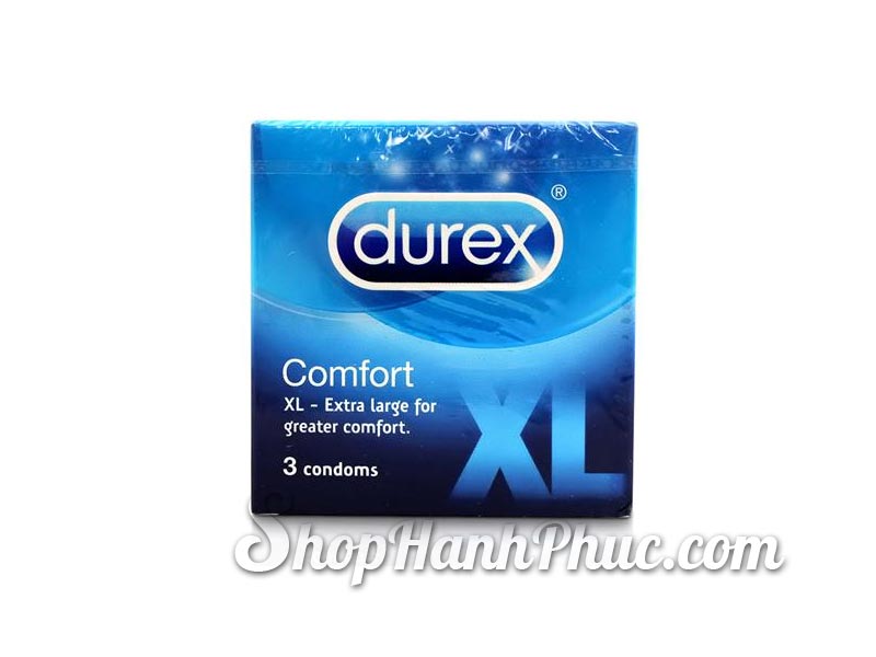 Bao cao su Durex Kingtex siêu mỏng 3s tăng khoái cảm cực đỉnh