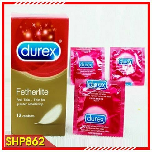 Bao cao su siêu mỏng Durex giữ khoái cảm mềm mại an toàn 