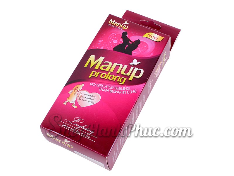 Bao cao su Manup Prolong kéo dài cực lâu an toàn hiệu quả