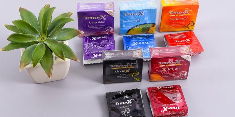 Bao cao su gai True X hộp 3 cái kích thích mạnh mẽ tăng khoái cảm