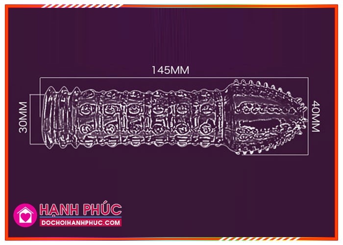 Textured Stimulating Condom for Female Enhanced Sensation