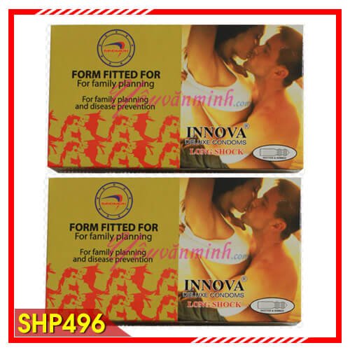 Bao cao su gai Inova Gold tăng khoái cảm cho nàng siêu mỏng an toàn 