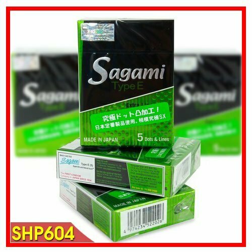 Bao cao su gai gân Sagami Extreme Dot chính hãng Nhật Bản an toàn 