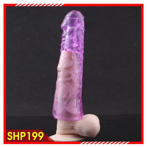 Bao cao su đôn dên tăng kích thước cậu bé thêm 5cm SHP199 bảo hành 