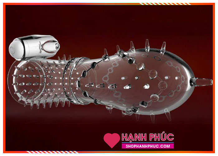 Bao Cao Su Đôn Dên Pha Lê Gai Kích Thích Tăng Cực Khoái