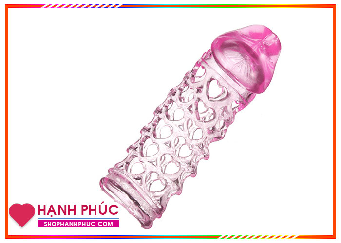 Bao cao su đôn dên lưới SHP864 chống xuất tinh sớm hiệu quả