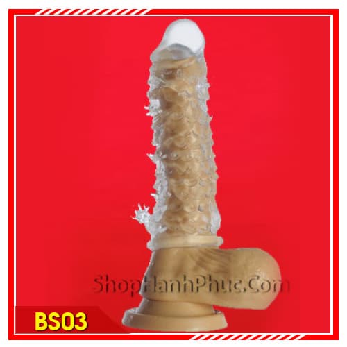 Bao cao su đôn dên gai hình vẩy cá kéo dài quan hệ an toàn 