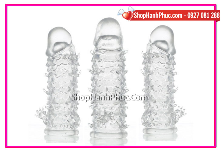 Bao cao su đôn dên gai vảy cá BS03 kích thích mạnh mẽ