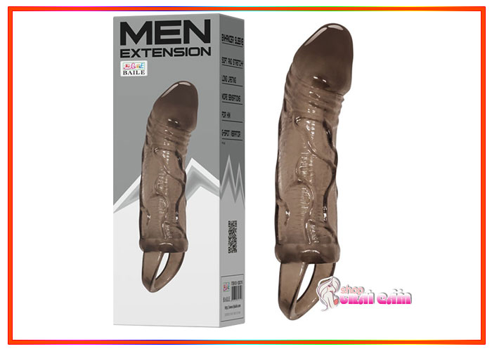 Bao cao su đôn dên quai đeo silicon y tế tăng kích thước nhanh