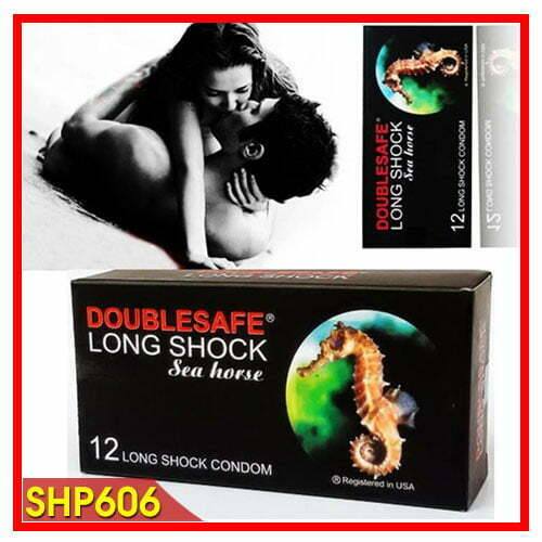 Bao cao su Double Safe Longshock kéo dài thời gian cực lâu 