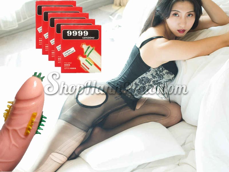 Bearded Condoms Pack 4x9 Ultimate Pleasure Enhancer