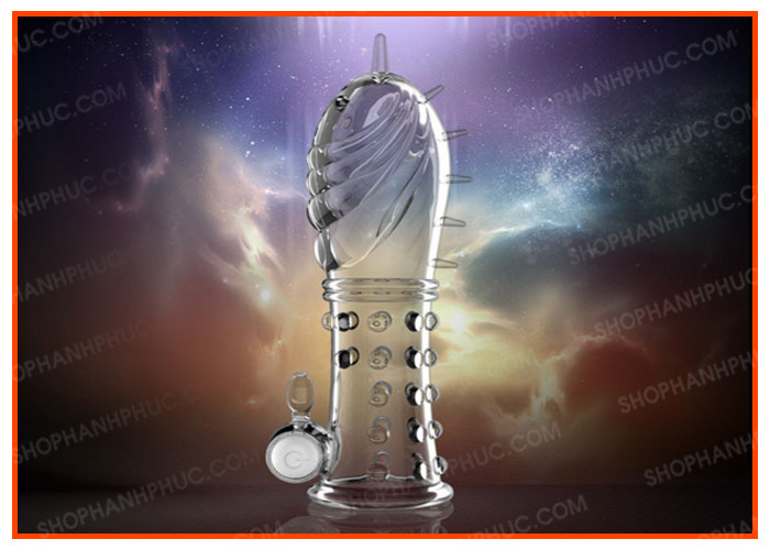 SHP565 Premium Extender Condom Enlarge And Prolong Size