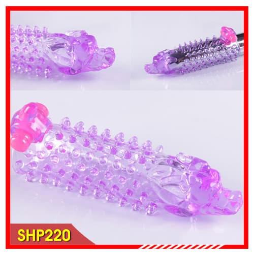 Bao cao su Donzen đầu rồng có rung gai kích thích cực mạnh 