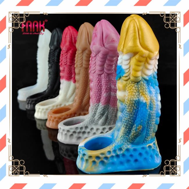 Bao Cao Su Đôn Dên Gà Chọi Silicon Cao Cấp 17.3x4.5cm 