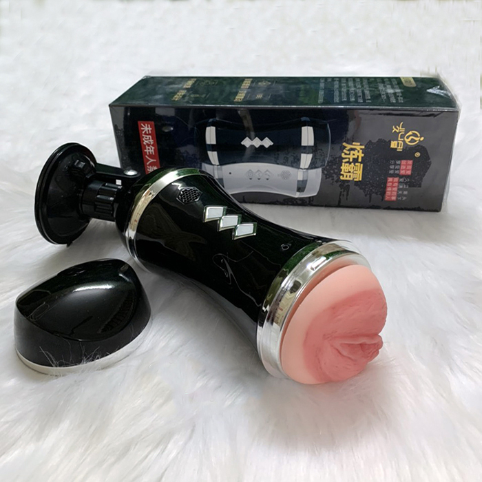 Âm Đạo 2 Đầu Gắn Tường Rung Rên Siêu Mềm Kích Thích Mạnh